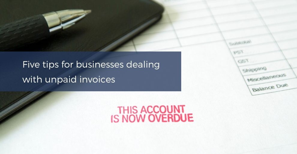 unpaid invoices legal action